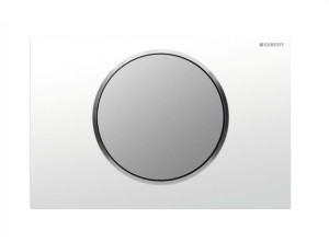 Przycisk spłukujący Geberit Sigma10 biały/chrom matowy 115.758.KL.5