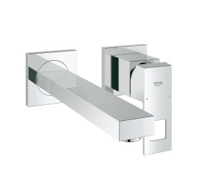 Bateria umywalkowa podtynkowa - element zewnętrzny GROHE Eurocube 231 mm 23447000