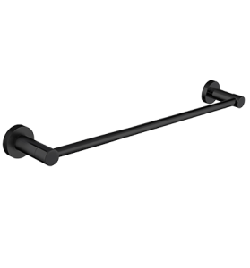 Wieszak na ręcznik 40 cm Omnires Modern Project czarny mat MP60214BL