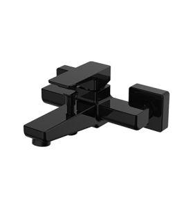 Bateria wannowa, natynkowa Omnires Parma czarny mat PM7430BL