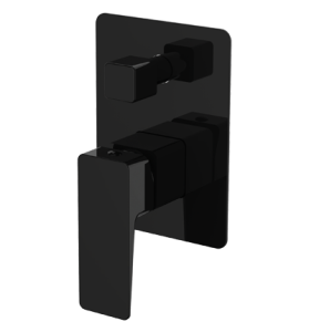 Bateria wannowa, podtynkowa Omnires Parma czarny mat PM7435BL