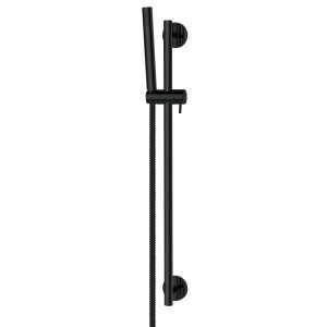 Zestaw prysznicowy natynkowy na drążku Omnires MICROPHONE-SBL