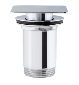 Korek klik-klak kwadratowy do umywalki chrom Omnires Q706CR