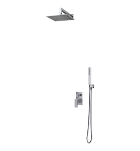 Zestaw prysznicowy podtynkowy chrom Omnires Fresh SYSFR17CR