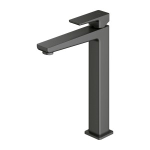 Bateria umywalkowa wysoka stojąca grafit Omnires Parma PM7412GR