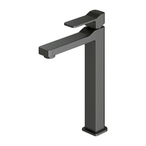 Bateria umywalkowa wysoka stojąca grafit Omnires Slide SL7712GR