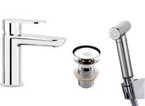 Bateria umywalkowa ze słuchawką bidetta Deante Alpinia BGA 027M