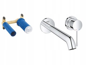 Kompletna bateria umywalkowa podtynkowa 23 cm Grohe Essence chrom 19967001 + 23571000