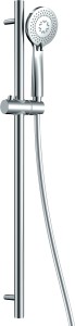 Zestaw prysznicowy 3-funkcyjny z drążkiem Deante Arnika chrom  NQA 051K