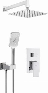 Zestaw natryskowy podtynkowy chrom Deante Anemon NAC 09MP