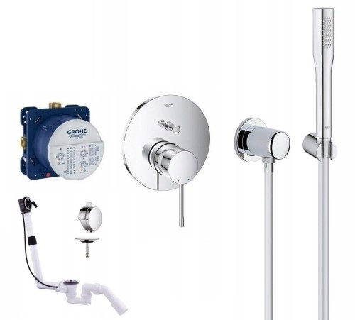 Zestaw-wannowy-podtynk-GROHE-Essence syfon kludi.jpg