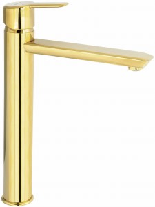 Bateria umywalkowa wysoka Deante Arnika złota BQA Z20N