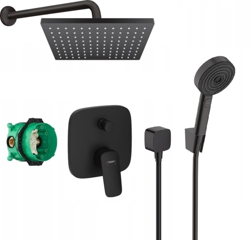 Zestaw-prysznicowy-podtynkowy-HANSGROHE-Logis-z-pulsify-230 x 170 mm-czarny-mat.jpg