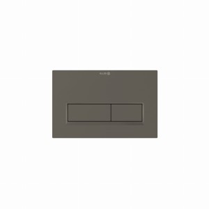 Przycisk spłukujący KLUDI-UNIFIX do WC, pasuje do Geberit Sigma, szary mat 32PP01O1