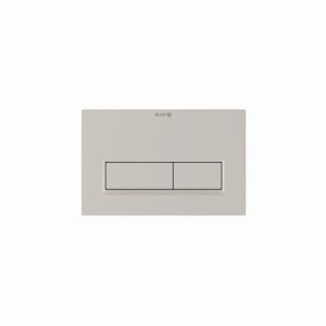 Przycisk spłukujący KLUDI-UNIFIX do WC, pasuje do Geberit Sigma, szaro beżowy mat 32PP01O2