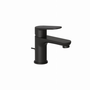 Bateria umywalkowa stojąca z korkiem Kludi X1 czarny mat 322663975