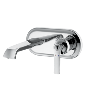 Bateria umywalkowa, podtynkowa, chrom, Omnires Armance AM5215CR