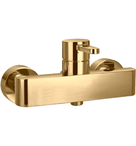 Bateria prysznicowa, natynkowa złoto PVD, Omnires Darling DA5040GL