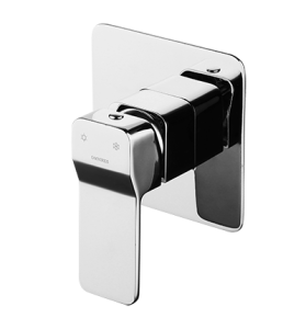 Bateria prysznicowa, podtynkowa Omnires Slide SL7745CR