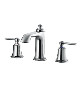 Bateria umywalkowa, 3-otworowa, chrom, Omnires Armance AM5214CR