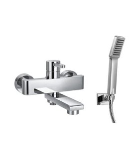 Bateria wannowa, natynkowa, prysznic 1-funkcyjny, Omnires DARLING DA5031CR