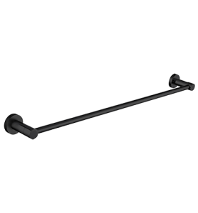 Wieszak na ręcznik 60 cm Omnires Modern Project czarny mat  MP60216BL