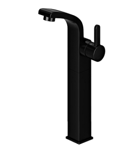 Bateria umywalkowa, wysoka, czarny półmat , Omnires Darling DA5013BL