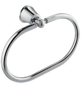 Wieszak na ręcznik, 24,5 cm Omnires Art Line AL53230CR