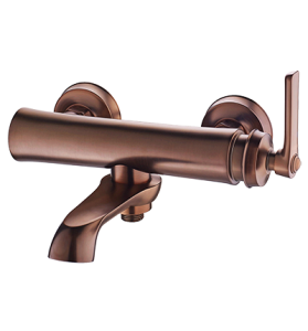 Bateria wannowa, natynkowa, miedź antyczna PVD, Omnires Armance AM5230ORB