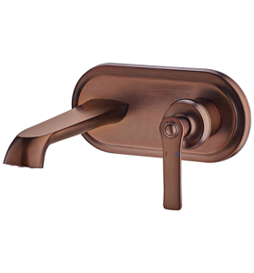 Bateria umywalkowa, podtynkowa, miedź antyczna PVD, Omnires Armance  AM5215ORB 